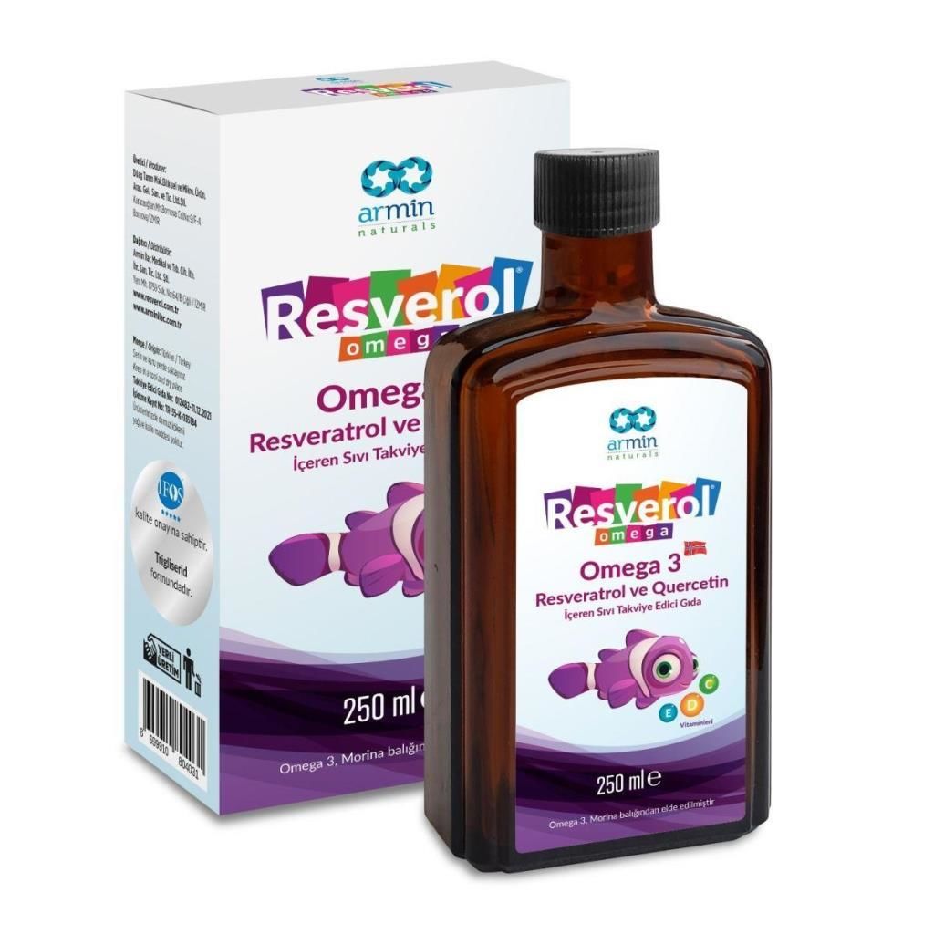 Resverol Omega 3 Şurup 250 ml