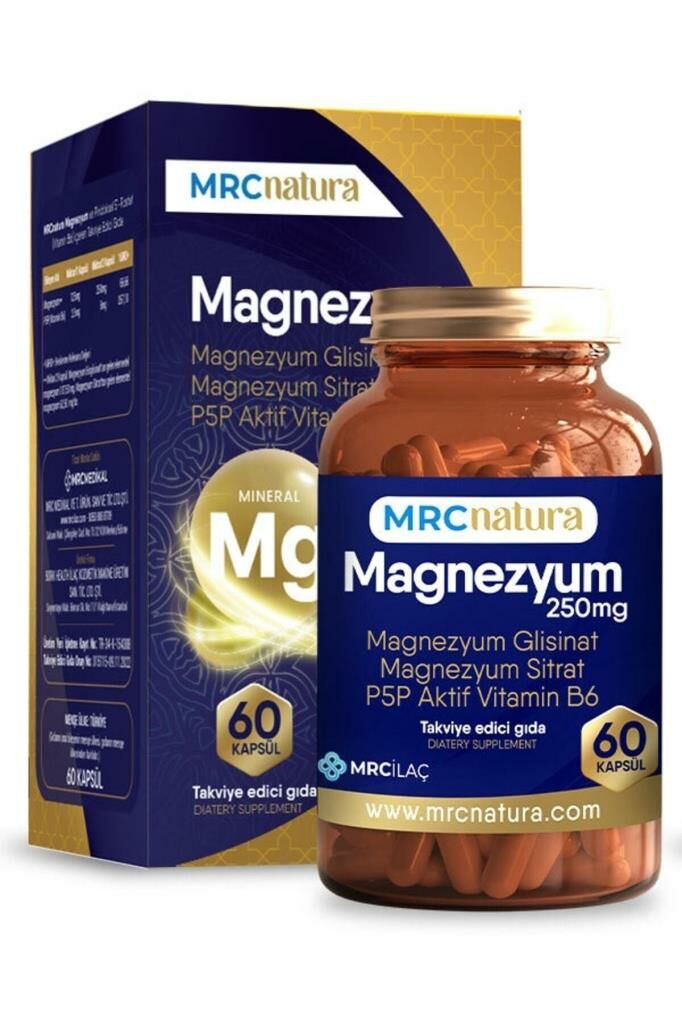 Mrc Natura Magnezyum 250 mg 60 Kapsül