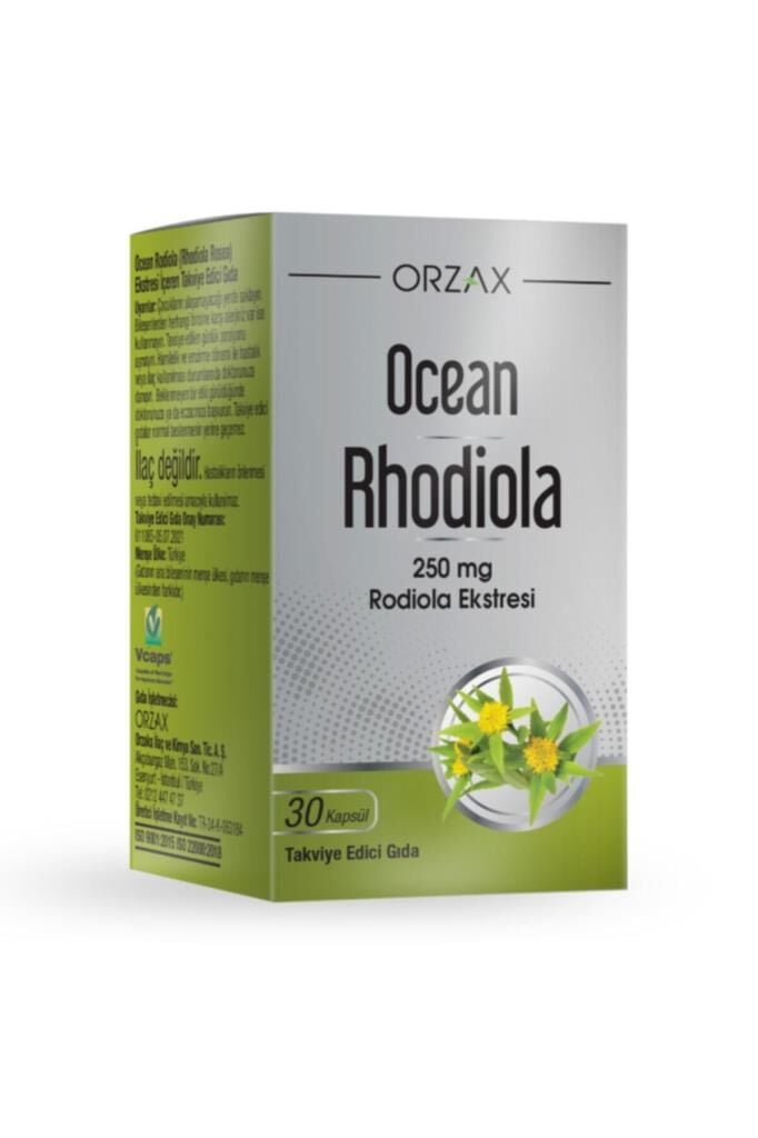 Orzax Ocean Rhodiola Kapsül 250mg 30 Kapsül