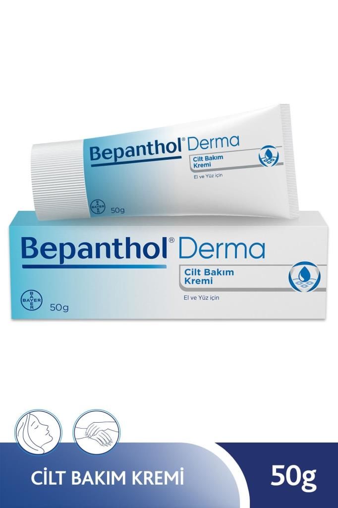 Bepanthol El ve Yüz İçin Nemlendirici Cilt Bakım Kremi 50 gr
