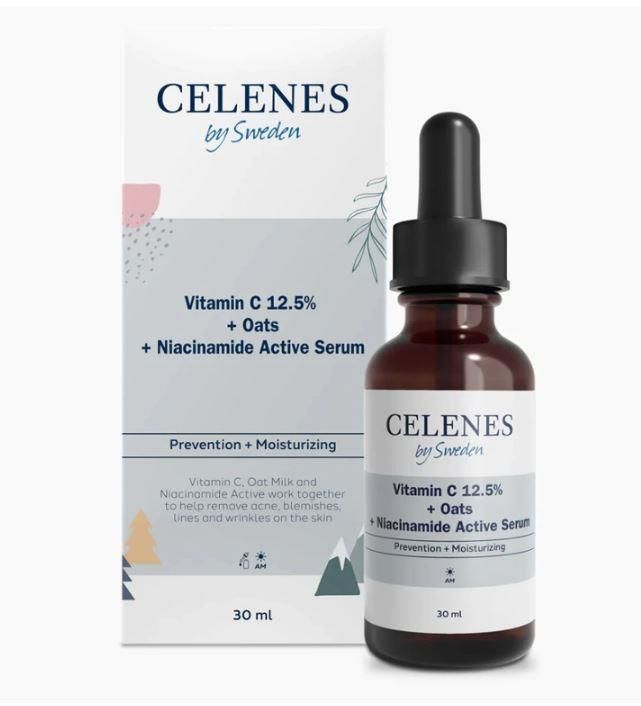 Celenes By Sweden Vitamin C + Oats + Niacinamide Serum 30 ml