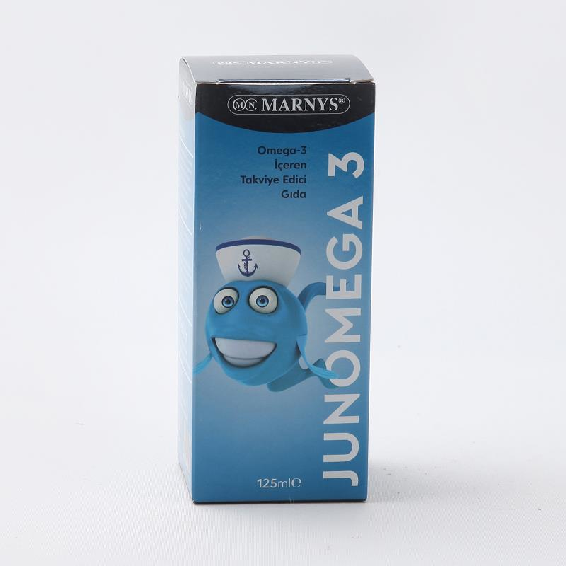 Marnys Junomega 3 125 ml Balık Yağı Şurubu