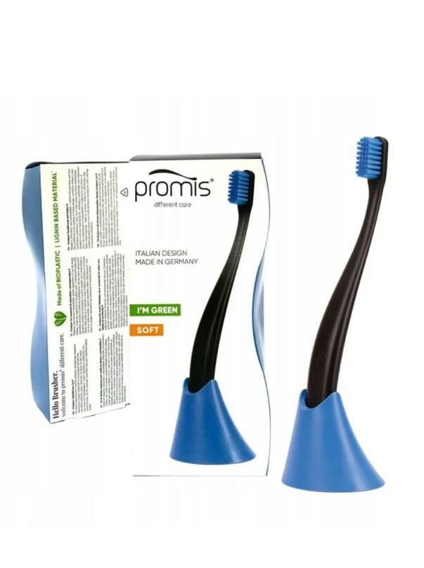 Promis Biplastic Mavi Single Diş Fırçası 6750 - Soft - Tutucu Hediyeli