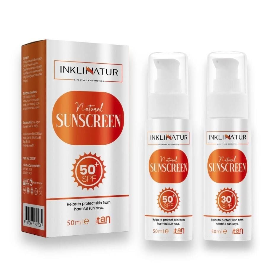 Inklinatur Doğal Güneş Kremi 50 SPF 50ml