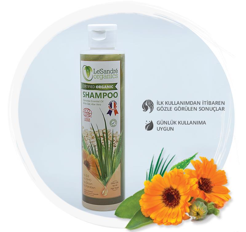 Le Sandre Organics Organik Şampuan 200 ml