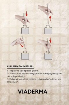 Viaderma Kare Şişe Japon Kiraz Esası Bambu Çubuklu Oda Kokusu 100 ml