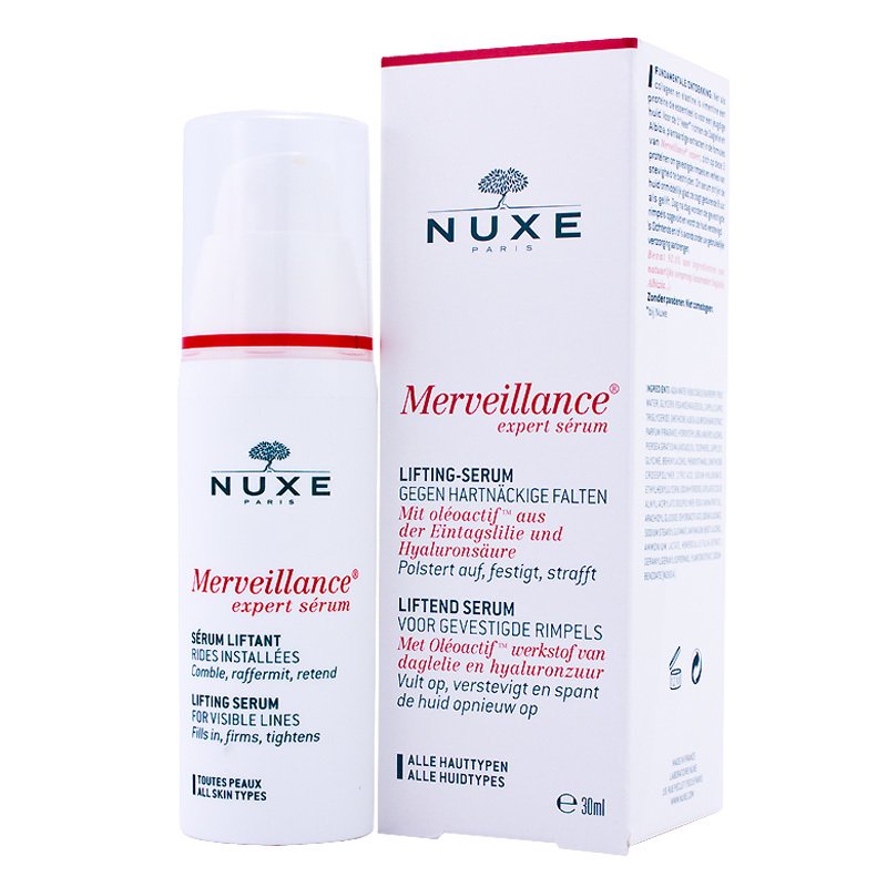 Nuxe Merveillance Expert Serum Yerleşik Mimik Çizgileri İçin Lifting Etkili Serum 30 ml SKT:05/2019