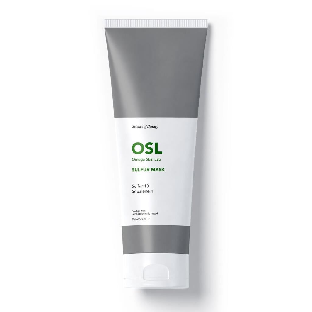 OSL Omega Skin Lab Akneye Eğilimli Ve Kızarıklık Için Sülfür Krem Maske - Sulfur Mask 75ml