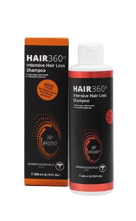 Hair 360 Growth Factors Booster Intensive 200 ml Dökülme Karşıtı Şampuan