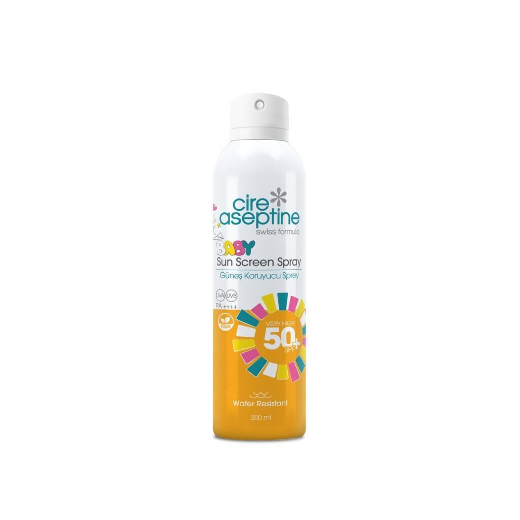 Cire Aseptine Baby SPF50+ Güneş Korucuyu Sprey 200 ml