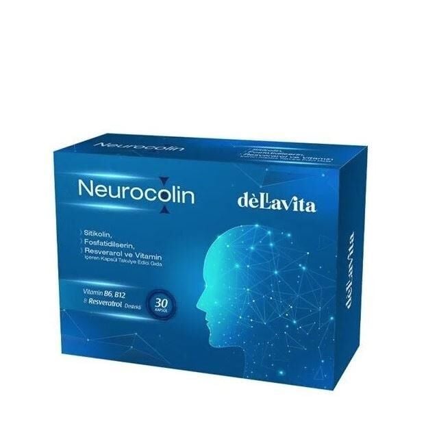 Dellavita Neurocolin Plus 30 Kapsül