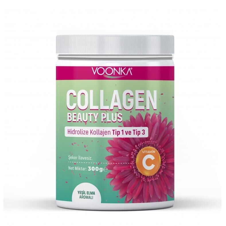 Voonka Beauty Collagen Plus Yeşil Elma Aromalı 300 Gr
