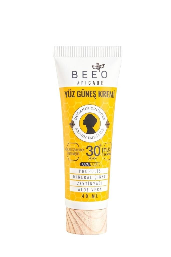 BEE'O Apicare Propolisli Yüz Güneş Kremi 50 Spf 40 Ml