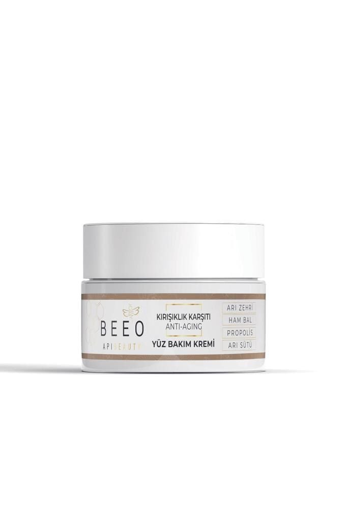 BEE'O Apibeauty Arı Zehirli Propolisli Arı Sütlü Anti Aging Yüz Bakım Kremi 50ml