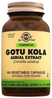 Solgar Gotu Kola Aerial Extract 100 Kapsül SKT 04/2021