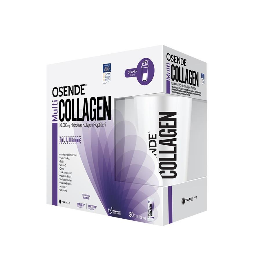 Osende Multi Kolajen 30 Saşe - Shaker Hediyeli