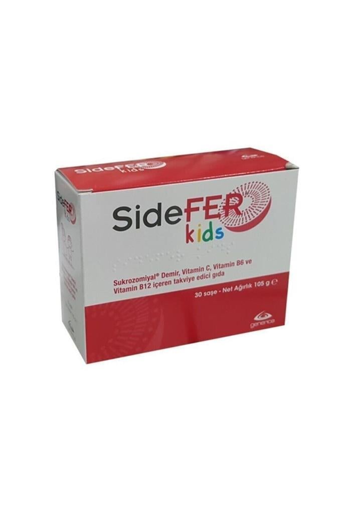 Sidefer Kids Vitamin B12 İçeren Takviye Edici Gıda 30 Saşe