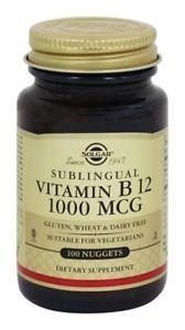 Solgar Vitamin B12 1000 mg 100 Dilaltı Tablet