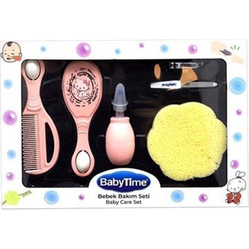 BabyTime Bebek Bakım Seti Pembe