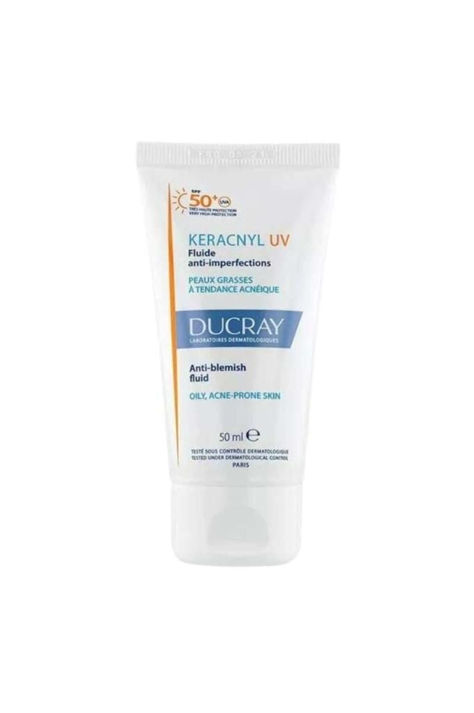 Ducray Keracnyl UV SPF50+ Yağlı Ciltler İçin Güneş Koruyucu 50 ml