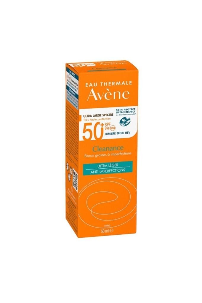 Avene Solaire Cleanance SPF 50+ Yağlı Ciltler için Güneş Koruyucu 50 ml