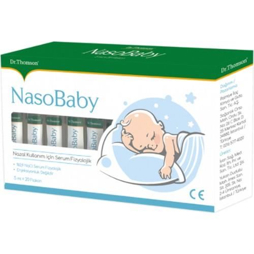 Dr.Thomson Naso Baby Nazal Serum Fizyolojik Damla 5 ml 20 Flakon