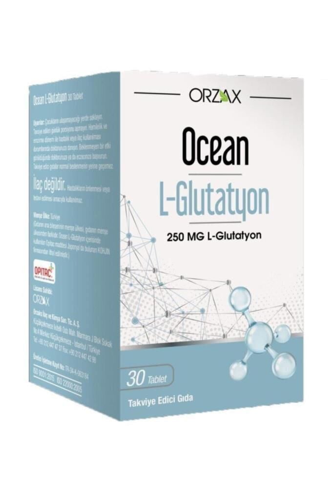 Orzax Ocean L-Glutathione 250 mg 30 Tablet