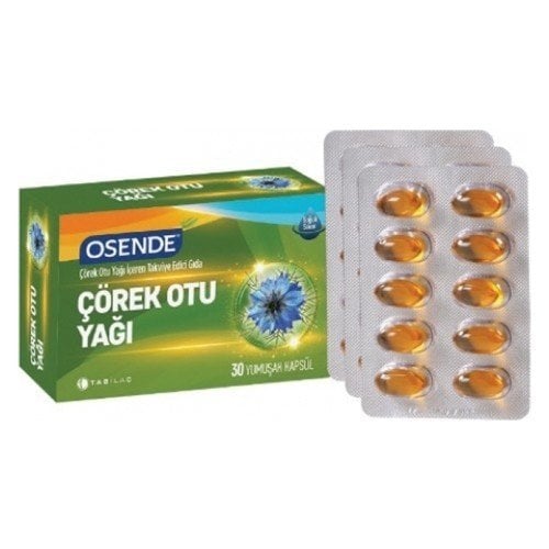 Osende Çörek Otu Yağı 30 Kapsül