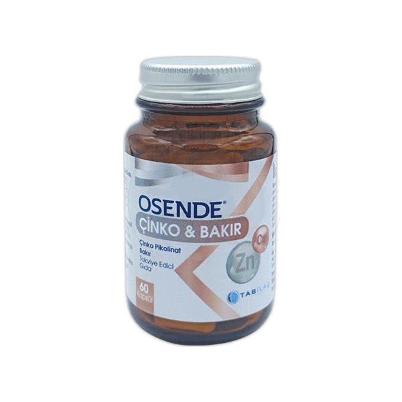 Osende Çinko & Bakır 60 Kapsül