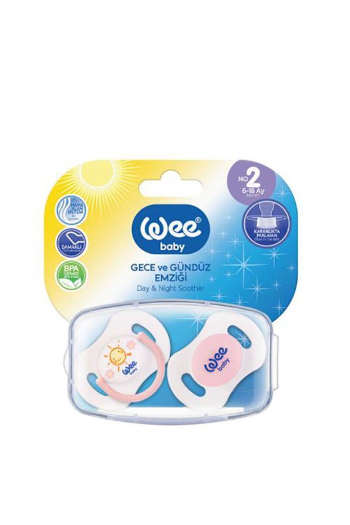 Wee Baby No: 2 6-18 ay Gece ve Gündüz Emziği 2'li