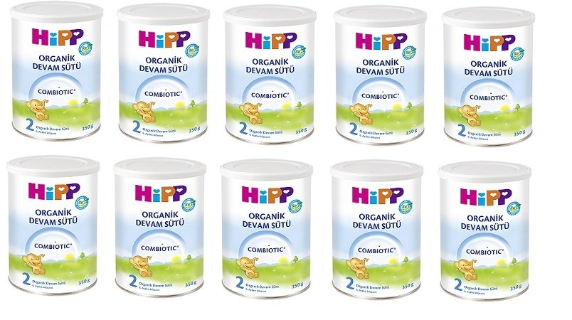 Hipp 2 Combiotic 350 g 10 lu Set YENİ TARİHLİ