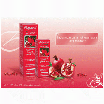 Zigavus Narlı Sampuan 150 ml