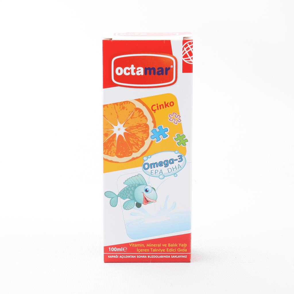Octamar Omega 3 Balık Yağı Şurup 100 ml