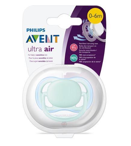 Philips Avent Ultra Air Tekli Emzik Mavi 0-6 Ay SCF444/10