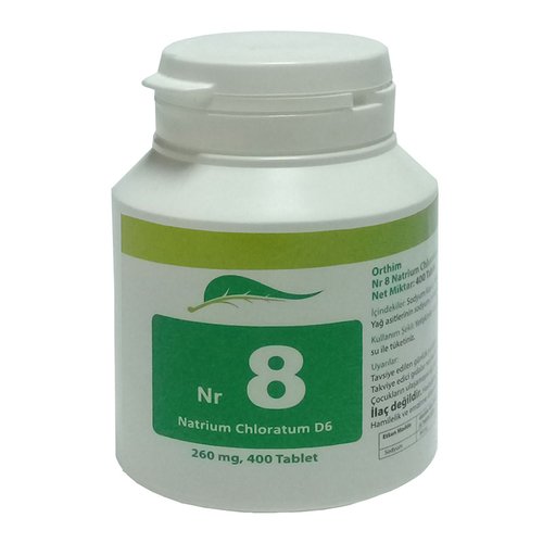 Sas Farma Nr.8 Natrium Chloratum D6 400 Tablet