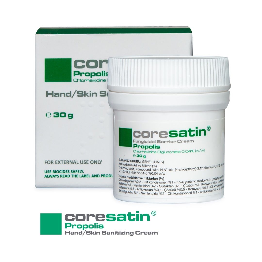 Coresatin Propolis Fungicidal Barrier Kavanoz 30 gr Mantar Kremi