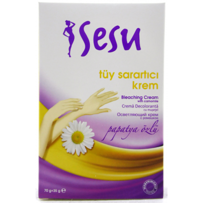 Sesu Tüy Sarartıcı Krem 105 g