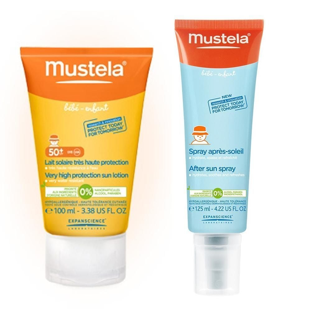Mustela Very High Protection SPF 50 + 100 ml + Apres-Soleil 125 ml Güneş Kremi