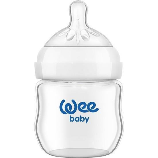 Wee Baby 144 Isıya Dayanıklı Cam Biberon 125 ml