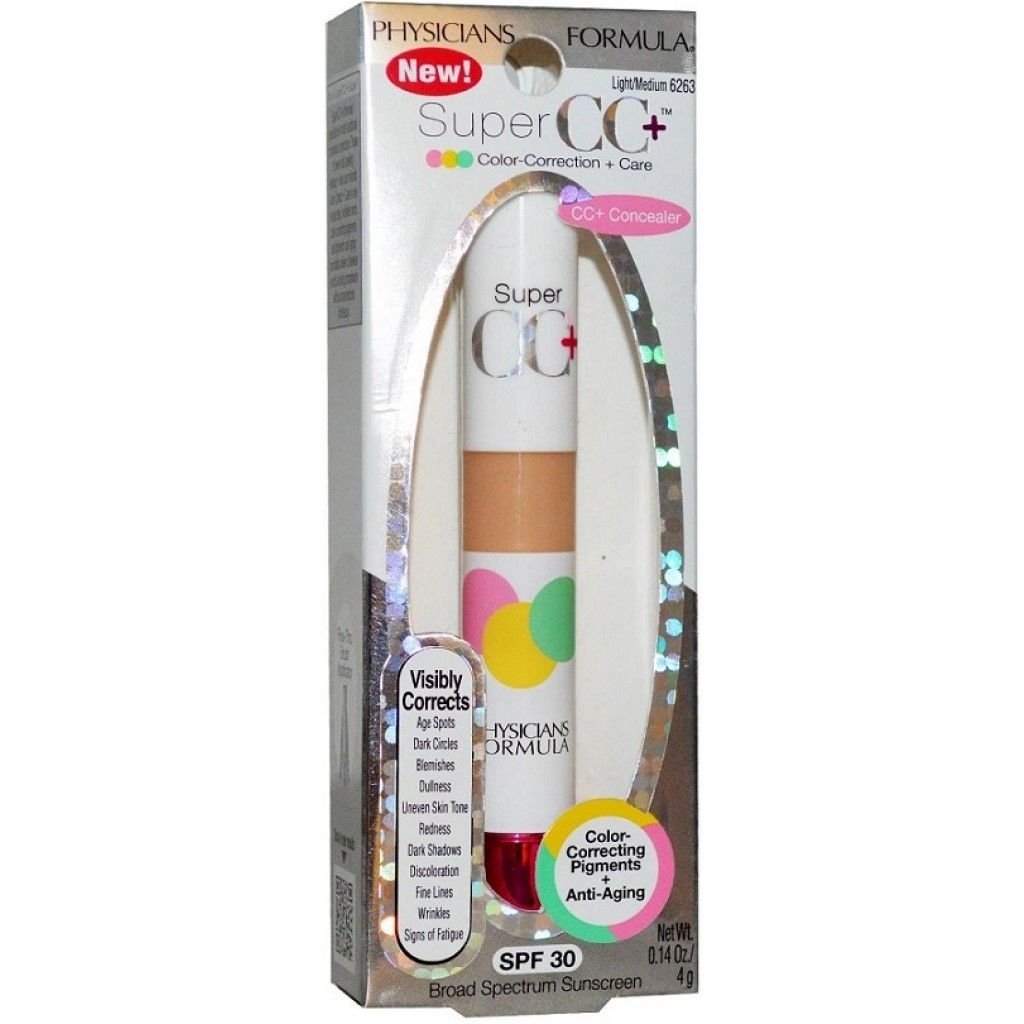 Physicians Formula Super CC+ Concealer Spf 30 Light-Medium