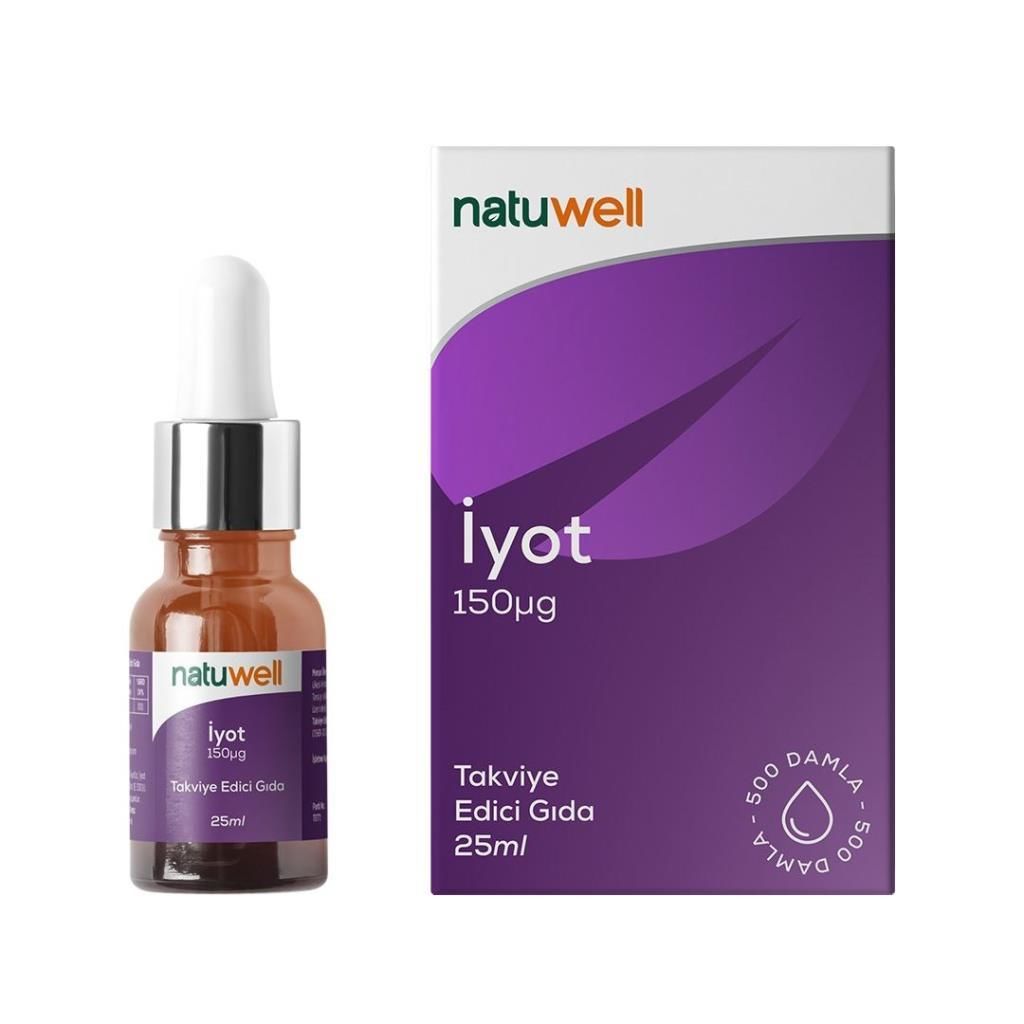 Natuwell İyot 150 mcg Damla 25 ml