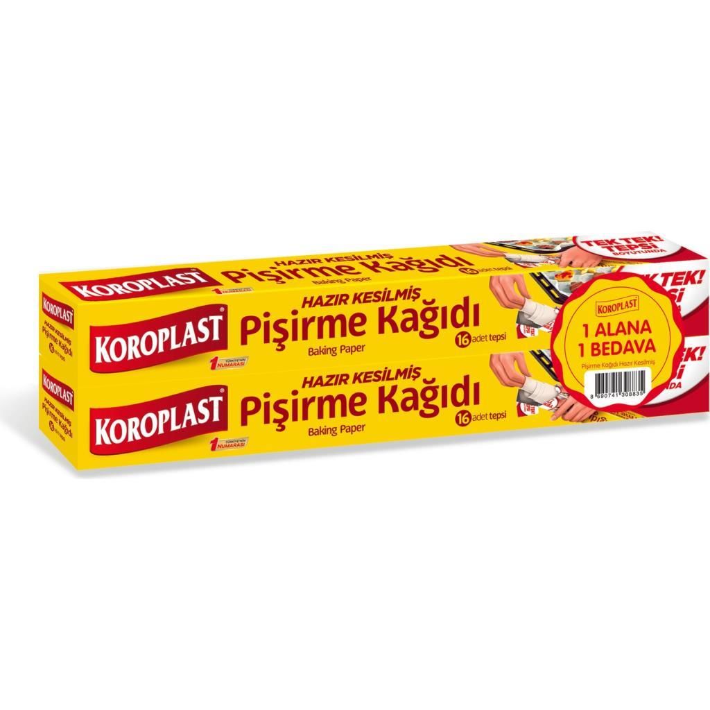 Koroplast Pişirme Kağıdı Hazır Kesilmiş Avantajlı Paket