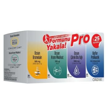 Ocean Formunu Yakala Pro 4'lü Destek
