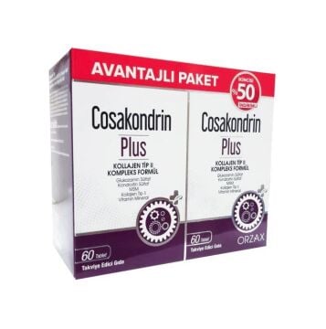Orzax Cosakondrin Plus 60 Tablet İkincisi % 50 İndirimli