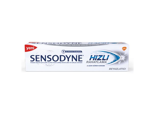 Sensodyne Hızlı Rahatlama Beyazlatıcı 75 ml Diş Macunu