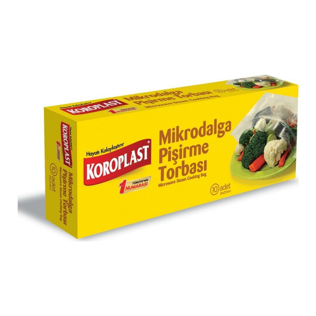 Koroplast Mikrodalga Pişirme Torbası 10'lu
