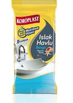 Koroplast Banyo Islak Temizlik Havlusu 30'lu