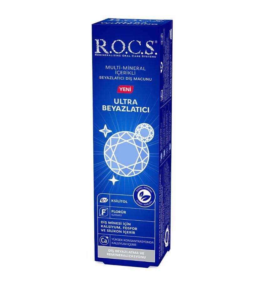 Rocs Diş Macunu Ultra Beyazlatıcı 94 g