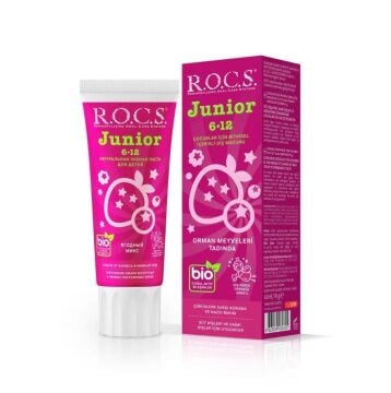 Rocs Junior 6-12 Yaş Diş Macunu Orman Meyveleri Tadında 60 ml