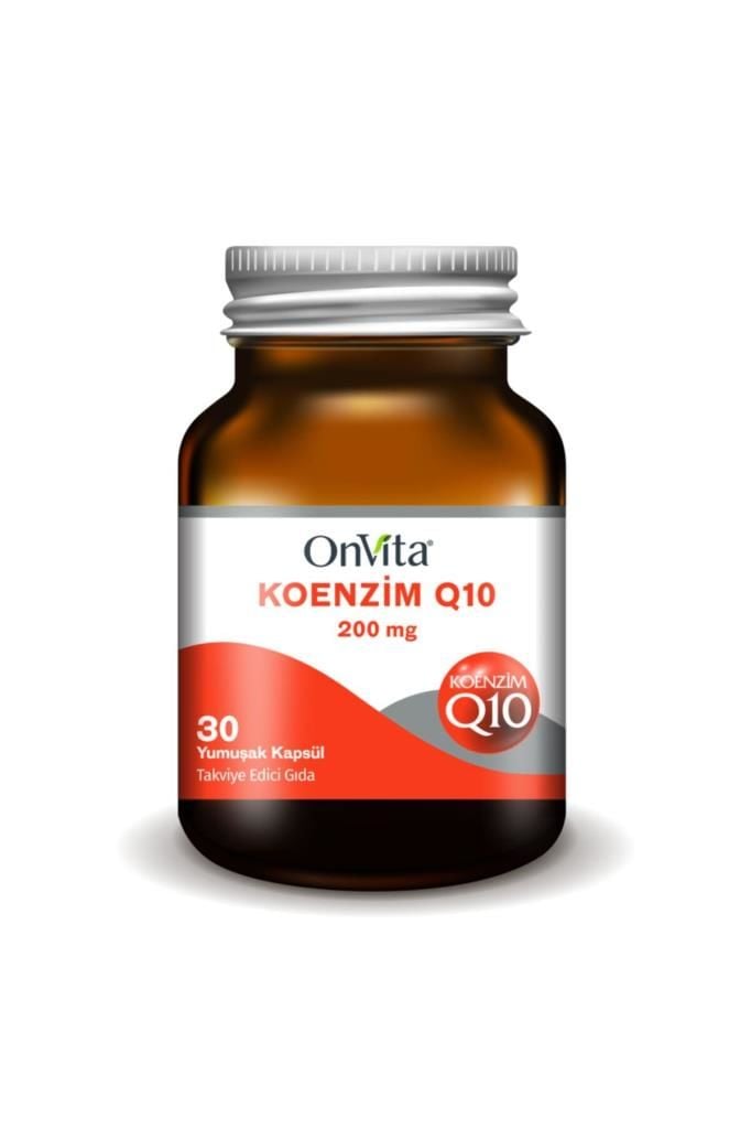 OnVita Koenzim Q10 200 mg 30 Yumuşak Kapsül